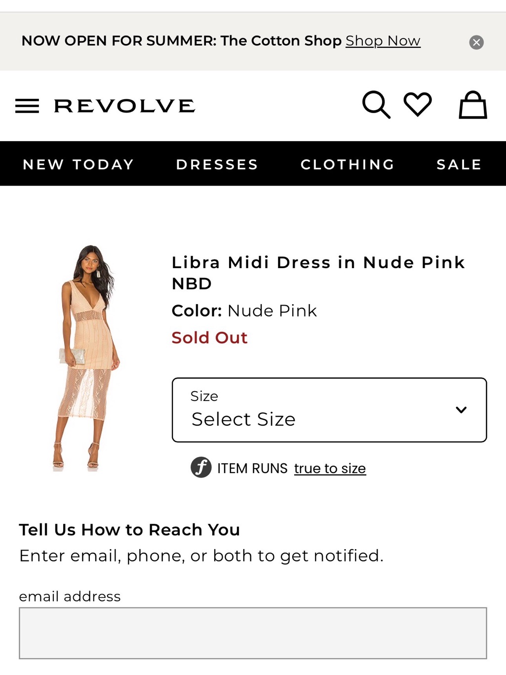 Nbd Yvonne Midi Dress Peach Nude Xxs Revolve Exclusive